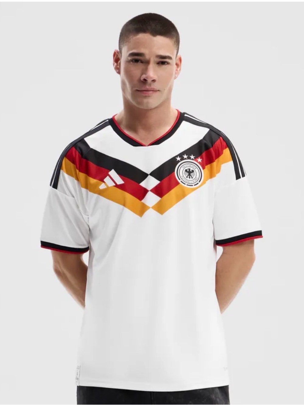NWT Men’s Germany Natl Team Adidas 2026 Home Replica Jersey - White Size Small
